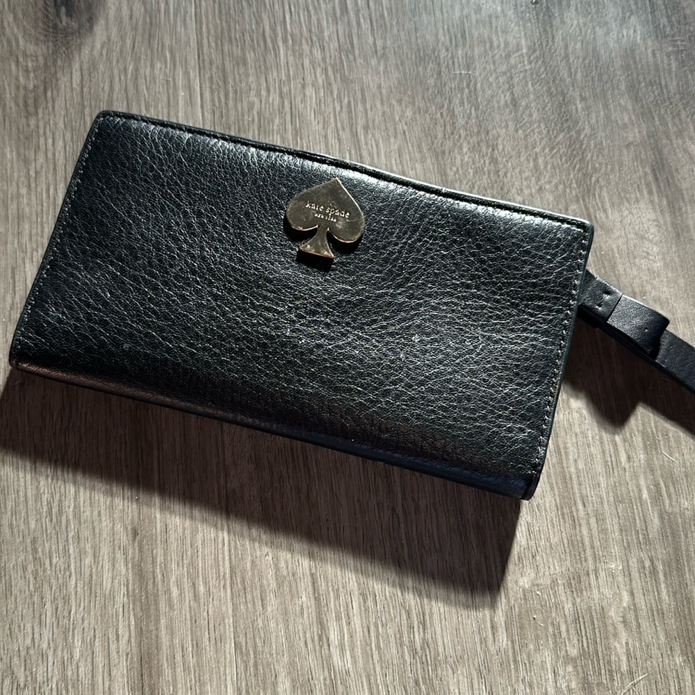 Kate Spade Large Staci Slim Wallet - glove leather